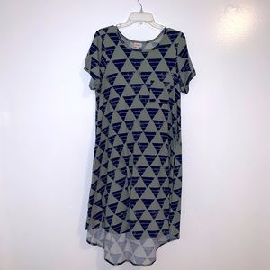 LulaRoe Large Carly Dress